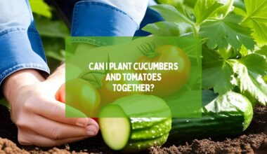 Can I plant cucumbers and tomatoes together