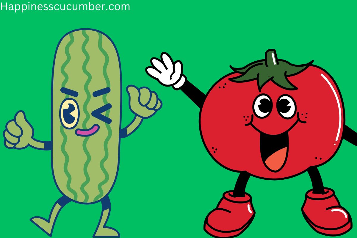 Can I plant cucumbers and tomatoes together? Happiness Cucumber