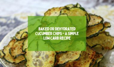 Dehydrated Cucumber Chips