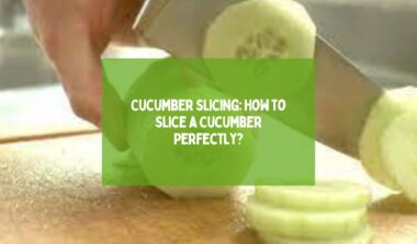 Cucumber Slicing How to Slice a Cucumber Perfectly