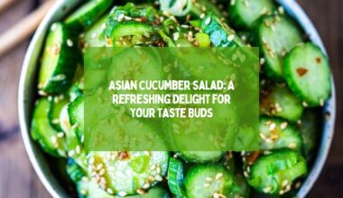 asian cucumber salad