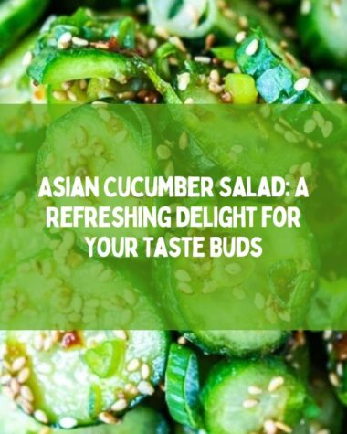 asian cucumber salad